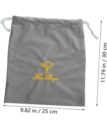 Mikinona Hair Dryer Bag 4pcs Bags Pouches Portable Travel Fabric Dryer Bag Draw Hair Blower Storage Blow Dryer Bag - Buy Online on GoSupps.com