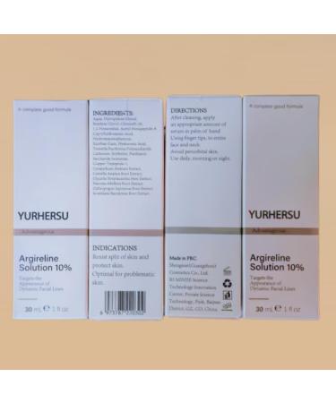 Argireline Serum for Face - Advanced Anti-Wrinkle Moisturizing Solution for All Skin Types - 10% Peptide Formula (1PC - Buy Online on GoSupps.com