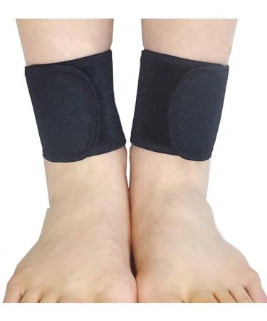 Kenbi mirai Far-Infrared Ankle Supporters for Both Ankles, Left and Right Set, Support Belt, Made in Japan