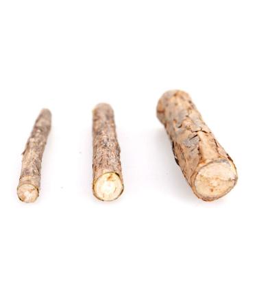 EnjoyMSS Catnip Silvervine Sticks Cat Treat Matatabi Stick Cat Teeth Cleaning stick Rod with Pure Natural Catnip small animal Molar Toothpaste Stick Pet Cat Dental Treat Chew Toy Diameter 0.6-1.3cm 5pcs