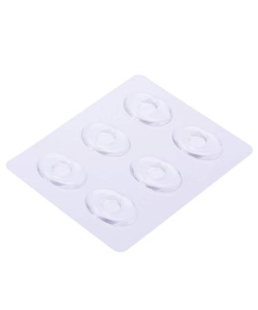 4 Sheets/24Pcs Clear Silicone Gel Corn Bunion Pads Pain Relief Protector Rings Pad for Ease The Pain of Foot Caused by Friction with High Heel Shoes