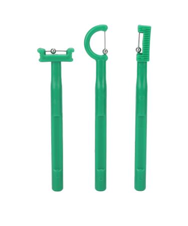 Tongue tip exercise set 3 pieces different shapes tongue tip exercise tool improve the flexibility mouth muscle power tongue training tools for oral speech communication aid