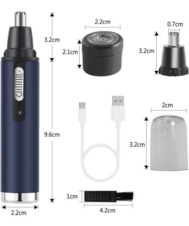 Nose Hair Trimmer for Men | Electric Beard Trimmer & 2-in-1 Cordless Razors - Rechargeable Grooming Tool - Buy Online on GoSupps.com
