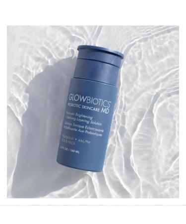 Glowbiotics Probiotic Brightening Solution - Advanced Tone Correction & Collagen Booster with Hyaluronic Azelaic & Lactic Acids | 3.3 Fl Oz - Shop Internationally - Buy Online on GoSupps.com