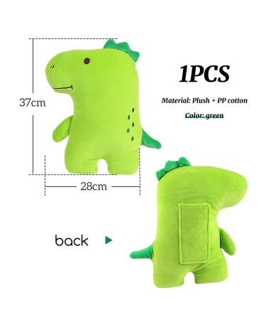 Rosyfate Dinosaur Seat Belt Cushion for Kids & Adults - Safety Belt Shoulder Pillow & Neck Support for Comfortable Travel - Buy Online on GoSupps.com