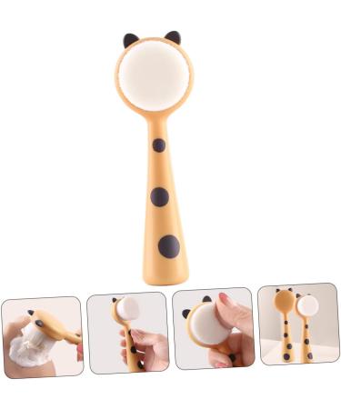 Manual Face Brush Exfoliating Nose Scrubber Cleansing Brush Face Exfoliator Brush Handle Face Scrubber Manual Facial Brush Rose Gold Ribbon Washbasin Miss The Face Plastic - Buy Online on GoSupps.com