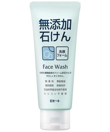 ROSETTE | Facial Washing Foam | Additive Free Soap 140g (japan import)