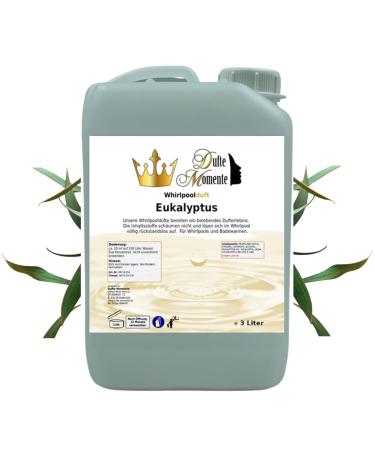 Fragrant Moments Whirlpool Fragrance Eucalyptus - 3 liters - Bath additive with pure and natural essential oils - not tested on animals