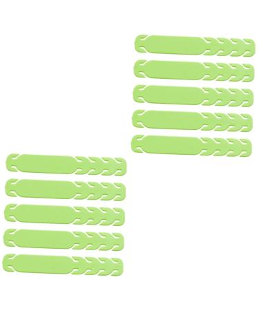 Minkissy 20 STK expansion buckles for the ears of the mask face cover hook extension for earremes rope buckle cord hook protective mask deliveries belt elasticity holder clip