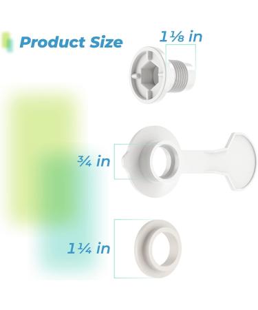 Usamate Coleman Cooler Drain Plug Replacement Kit - 1 Shaft Length (1 Pack) - Buy Online on GoSupps.com