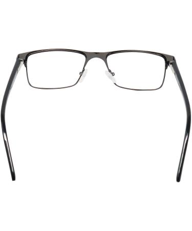 Blue Light Blocking Reading Glasses | Stainless Steel Frame | Anti-Glare Lens | 2.5 Dioptres - Buy Online on GoSupps.com