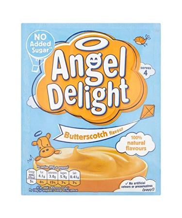 Angel Delight 2x Pleasure Angel Butterscotch Not Added 47G Sugar