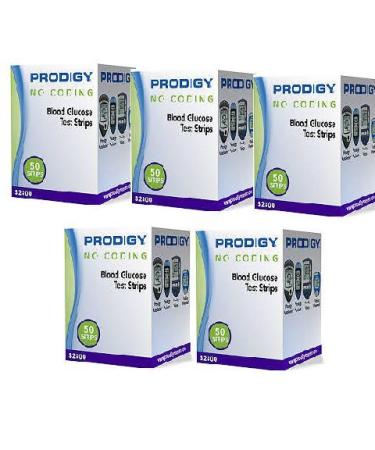 Prodigy Bundle Deal Savings 250 Ct Test Strips
