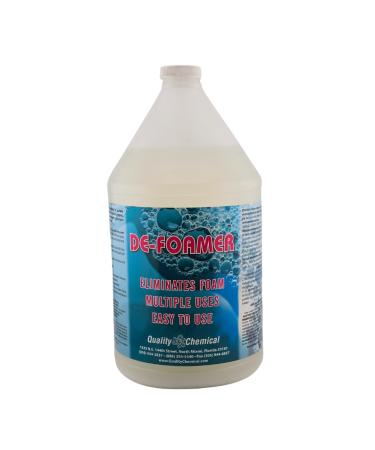 Quality Chemical Defoamer - Instantly removes foam from Hot Tubs or Cleaning Equipment -128 oz (Pack of 1)