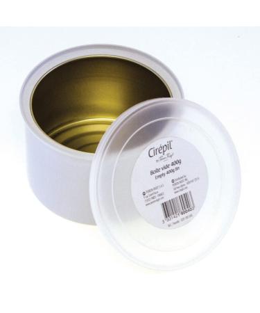 Cirepil - Empty Metal Tin - Capacity : 400g or 14.10fl oz - Use with The Cirepil Heater - Replacement Waxing Pot