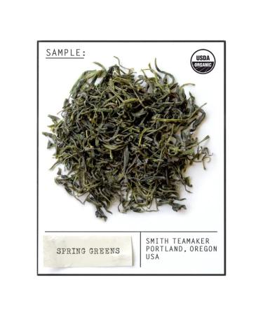 Smith Teamaker Spring Greens No. 8 | Caffeinated Full Leaf Green Tea | 15 Sachets (1.3oz each) - Buy Online on GoSupps.com