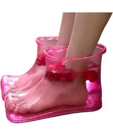 ARTIBETTER Home 2Pcs Foot Spa Shoes | Thermal Massage Bath Slippers for Foot Care - 16.5cm - Buy Online on GoSupps.com