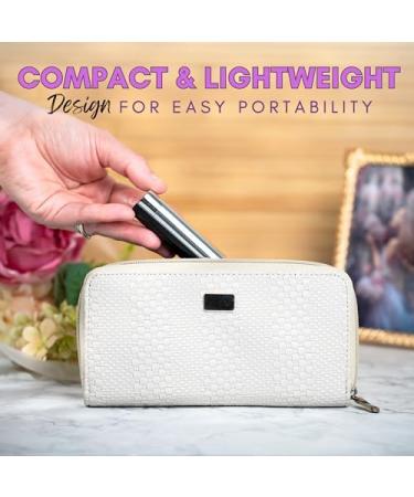 Professional LED Light Tweezer with Slanted Tip for Precision Hair Removal Mirror Kit (UK Brand) - Buy Online on GoSupps.com