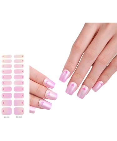 Semi Cured Gels Nails Stickers Nails Polish Strips Korean Style Gels Nails Strips Nails Art Decortions for Party Style9 - Buy Online on GoSupps.com