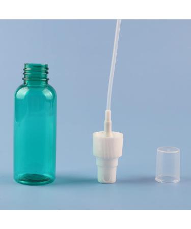 TIANZD 12 Pieces Empty 50 ml Green PET Plastic Fine Mist Pump Spray Bottles with White Top Portable Sprayer for Perfume Water Cosmetic Travel Containers Refillable 2x Funnel - Buy Online on GoSupps.com
