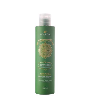 GYADA COSMETICS GYADA COSMETICS Hyalurvedic Contrast Strengthening Shampoo Crespo Effect for Fine and Weak Hair Based on Methi Maca Henna Neutral 200 ml