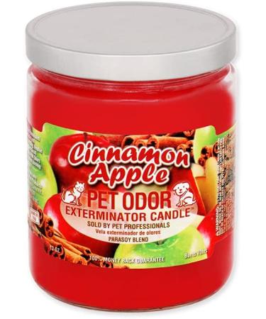 Pet Odor Exterminator Cinnamon Apple Candle - 13 oz (Pack of 2) | Eliminates Pet Odors | Long-Lasting Scent - Buy Online on GoSupps.com