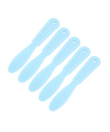 5pcs Dental Plastic Spatula Set - Impression Tool Mixing Knife & Plaster Spatula for Alginate Materials - Light Blue - Buy Online on GoSupps.com