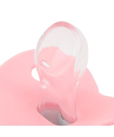 Portable Pink Baby Pacifier - Built-in Silicone Closed Loop Design for Home Use - Buy Online on GoSupps.com