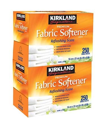 Kirkland Signature Expect More Fabric Softener Sheets 2 x 250 ct
