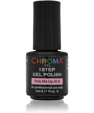 Chroma Gel 1 Step Gel Polish 5ml | Pink Me Up At 8 No.56 | UV & LED Gel Nail Polish - Buy Online on GoSupps.com