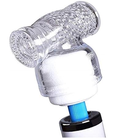 3 Pack Silicone Massage Attachment Accessories Blue & Clear - Buy Online on GoSupps.com