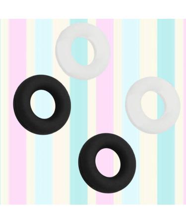 Healifty 10 Pairs Anti-Slide Silicone Ring Ear Hooks for Glasses & Sunglasses - White & Black Accessories for Repair - Buy Online on GoSupps.com