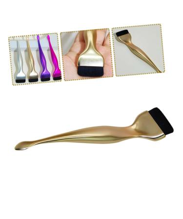 Portable Flat Head Plastic Foundation Brush with Spoon | Makeup Brush for Women | Miss Flat Brush 16.20X3.50X1.20CM - Shop Internationally - Buy Online on GoSupps.com