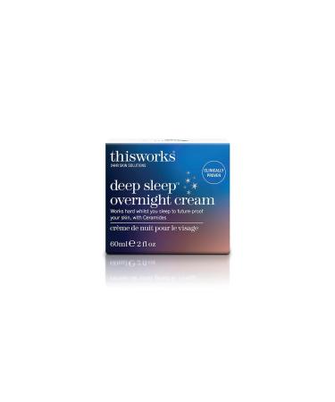 THISWORKS Deep Sleep Overnight Face Cream - Anti-Fatigue Persian Silk Tree Extract Ceramides & Copper PCA 60ml - International Shipping Available - Buy Online on GoSupps.com