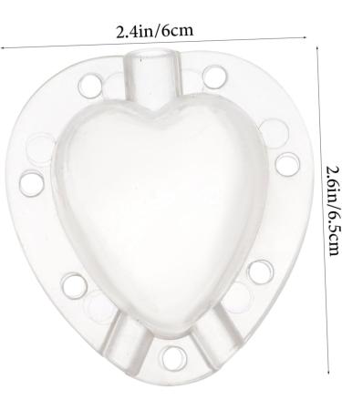 VANZACK Fruit Shaping 4pcs Heart Transparent Fruit Garden Strawberry Forming Jujube Major Melon - Buy Online on GoSupps.com