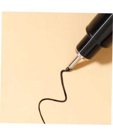 Healeved Nail Pen Waterproof Drawing Painting Liner Pens Nail Drawing Pen Gel Nail Tool Nail Polish Drawing Pen Extension Gel Pen Liner Pen Nail Polish Decorative Pen Abs Manicure 14X1X1CM Black - Buy Online on GoSupps.com