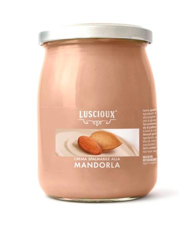 LUSCIOUX Sicilian almond spread with 45% almonds (600)