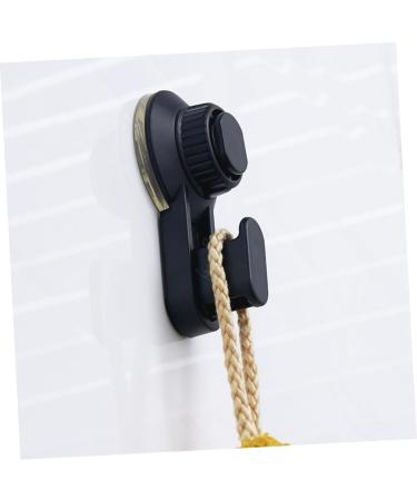 Alipis 4 Pcs Suction Cup Hooks Towel Hanger Bath Robe Hanger Coat Hooks Hook up Accessories Sucker mediumx2pcs Blackx2pcs - Buy Online on GoSupps.com