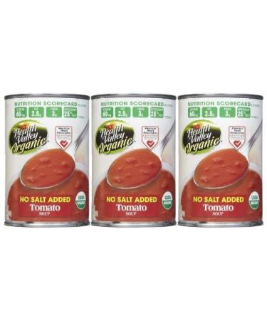 Health Valley Organic Tomato Soup No Salt 15 oz 3 pk Tomato 15.0 Ounce (Pack of 3)