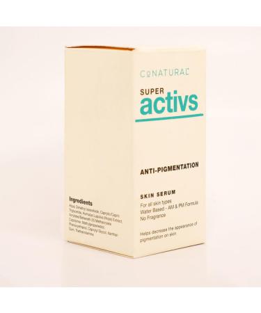 Conatural Anti-Pigmentation Serum 30ml - Dark Spot Corrector for Hyperpigmentation & Dull Skin - Antioxidant Treatment for Effective Dark Spot Removal - Buy Online on GoSupps.com