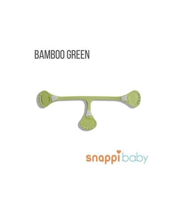 Snappi Cloth Diaper Clips - 3 Count Pack | Replaces Diaper Pins | For Cloth Prefolds & Flatfolds | Gray/Green/Purple - Buy Online on GoSupps.com