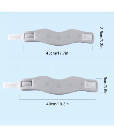 irene inevent Silk Neck Brace For Lightweight Comfort And Support Anti Bowing And Forward Leaning Protective Cover Cotton Fit Neck grey L Grey Large - Buy Online on GoSupps.com