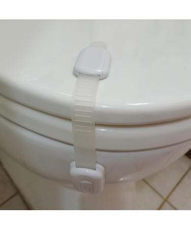 Child Safety Cabinet Strap Locks - GRANDOTO Baby Proofing Latches for Fridge Cupboard Drawers Dishwasher Toilet Seat Oven Trash Can Kitchen Appliance with 3M Adhesive Adjustable Straps (12 White) 12 White - Buy Online on GoSupps.com