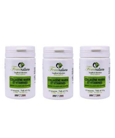 Collag ne Marin - Type 1 - Rides Visage - Hydratation Elasticit - Douleurs articulaires - 2092 mg/Jour - Vitamines C & E - 360 Comprim s - Fabriqu en France (3)