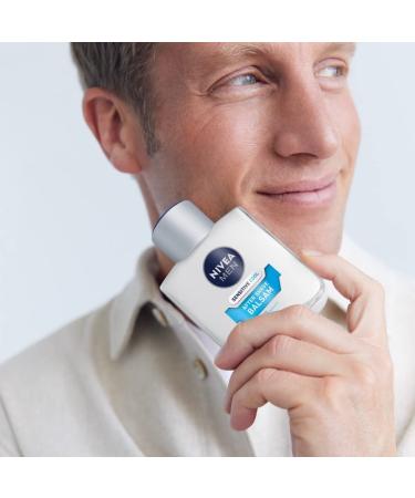 Nivea Men Sensitive Cool After Shave Balm 100ml | Calming Skincare with Chamomile & Vitamin E | Soothing Post-Shave Relief - Buy Online on GoSupps.com