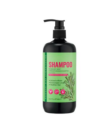 Shampooing au romarin l'huile de romarin pour la croissance des cheveux - Formule nourrissante et fortifiante pour cheveux d form s et clairsem s (480 ml) 0.13 g (Lot de 300)