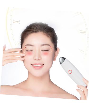 Beavorty Electric Eye Massage Tool - USB Eye Cream Device for Ultimate Eye Care | ABS White Beauty Instrument - Buy Online on GoSupps.com