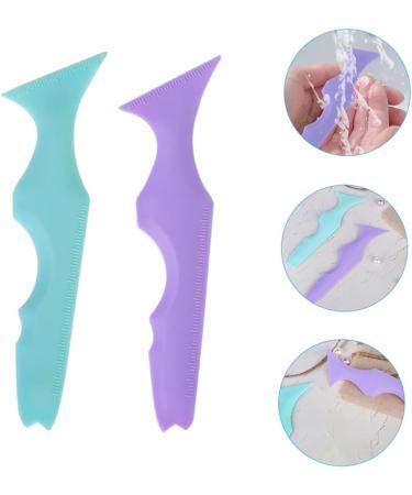 MAGICLULU 8 Pcs Silicone Beauty Ruler Eyeliner Pencil Winged Eyeliner Stencils Eyeliner Silicone Stencil Stamp - Buy Online on GoSupps.com