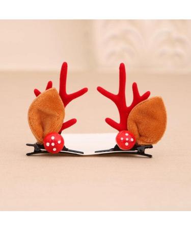 Shop Bontannd Christmas Antler Hair Clips - Festival Headbands & Hair Accessories for Every Holiday Celebration - Buy Online on GoSupps.com