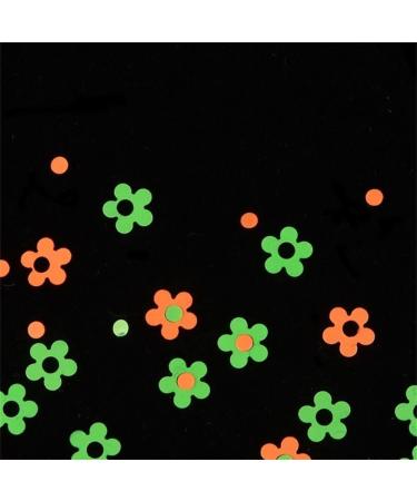 Color Mixing Acrylic Gel Shining Manicure Decor Flower Shape Sequins Neon Nail Glitter Flakes Hollow Out Glitter Flakes 3D Nail Decoration - Buy Online on GoSupps.com
